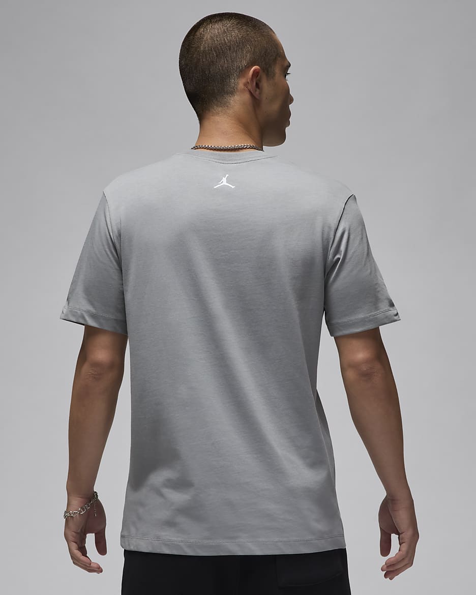 Dri fit t shirt mens grey top